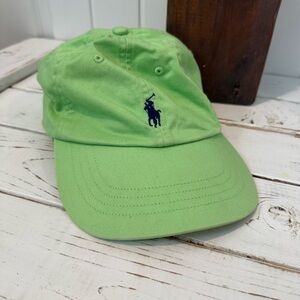 Ralph Lauren Neon Green Cap